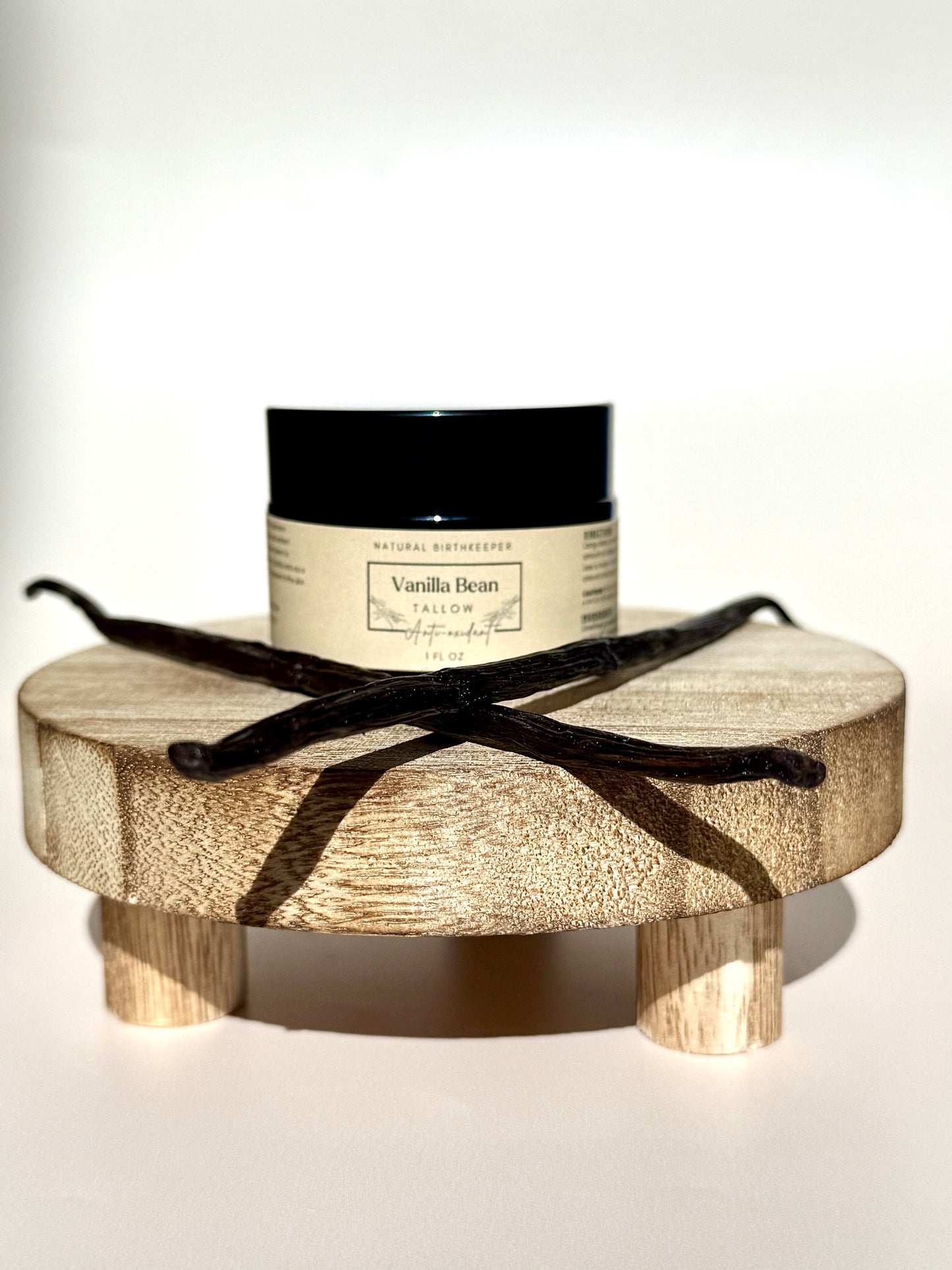 Grassfed and finished organic vanilla tallow whip