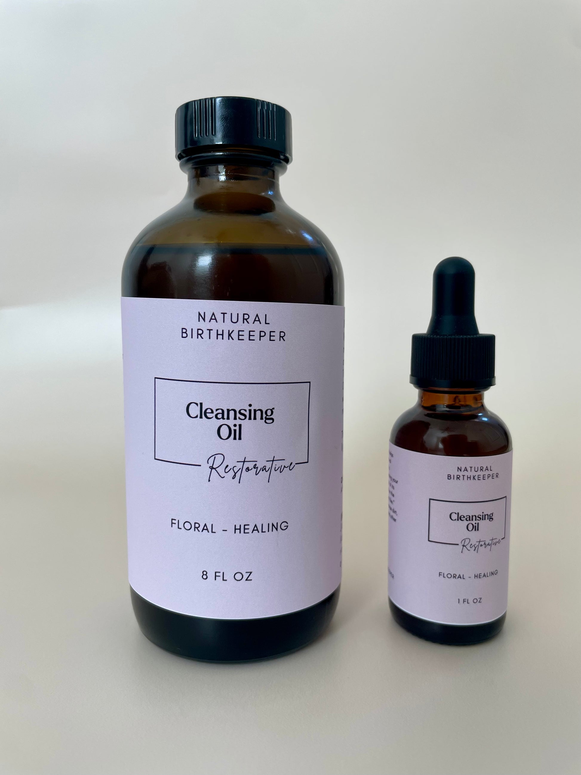 Organic herbal infused cleansing oil