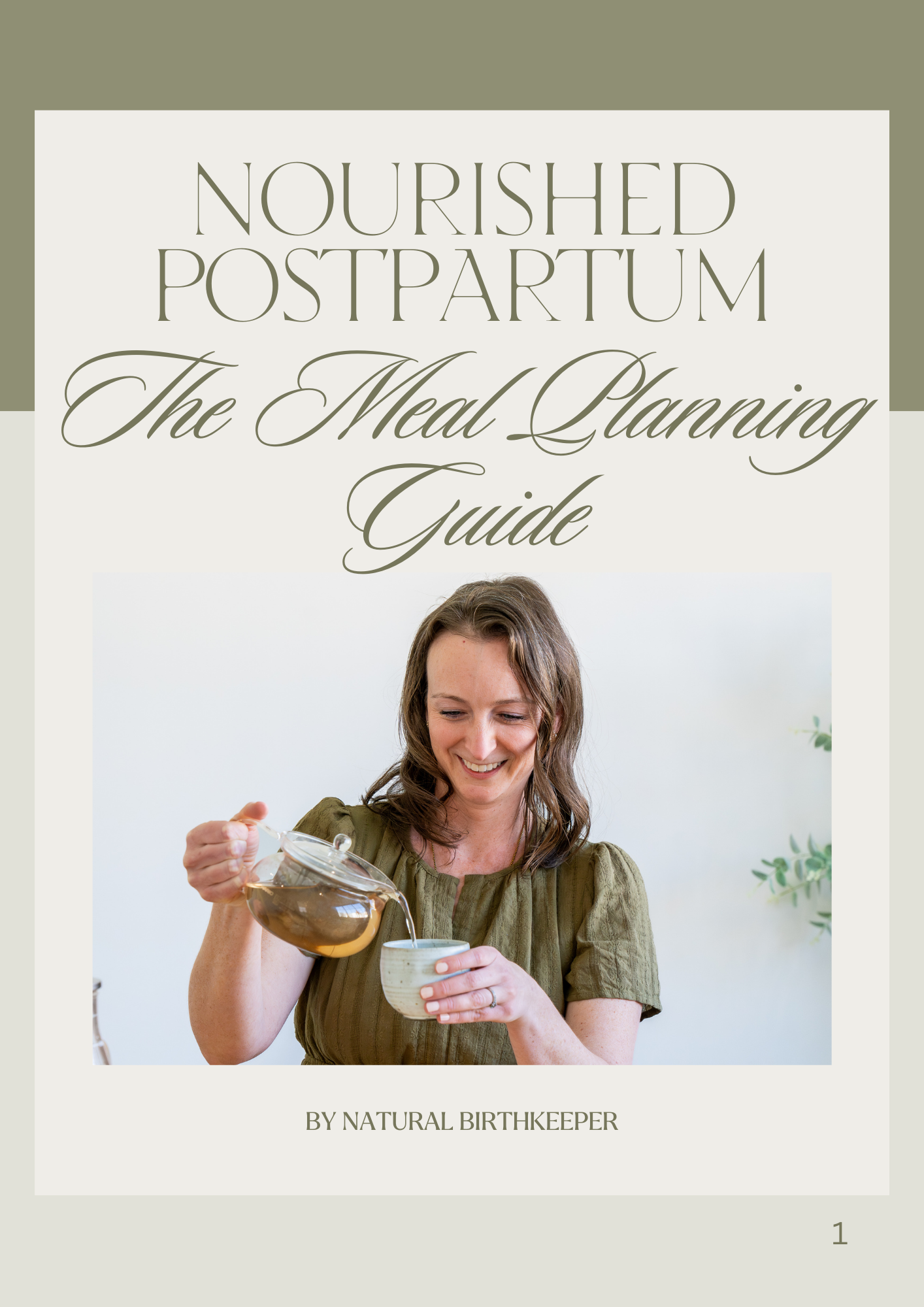 Nourished Postpartum: The Meal Planning Guide
