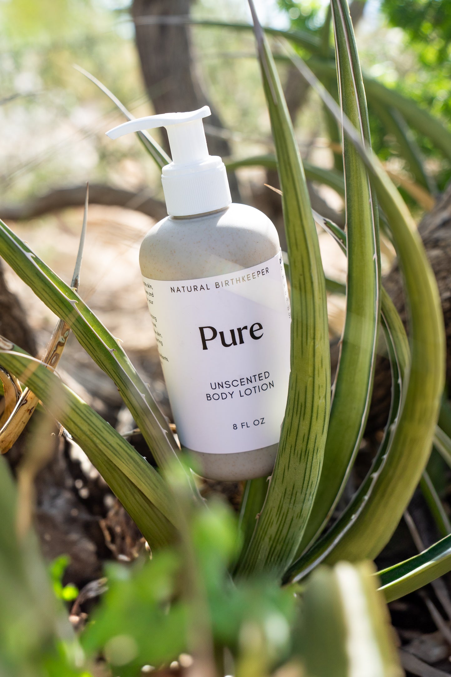 lightweight non pore clogging unscented organic body lotion 8 oz