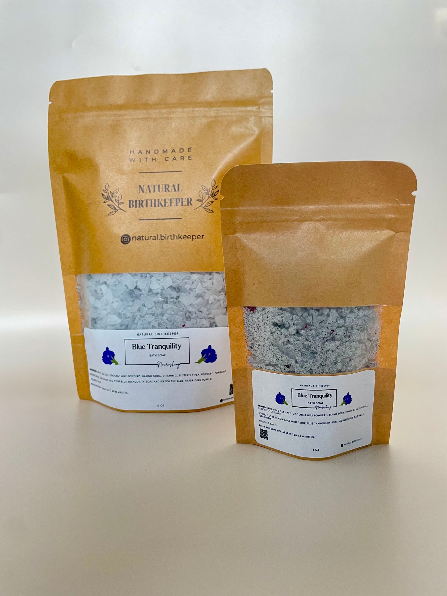 Blue tranquility bath soak