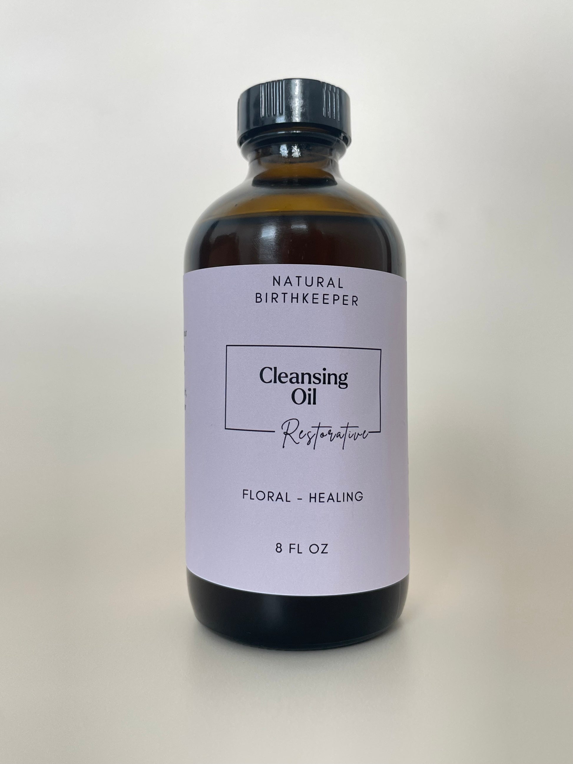 Organic herbal infused cleansing oil