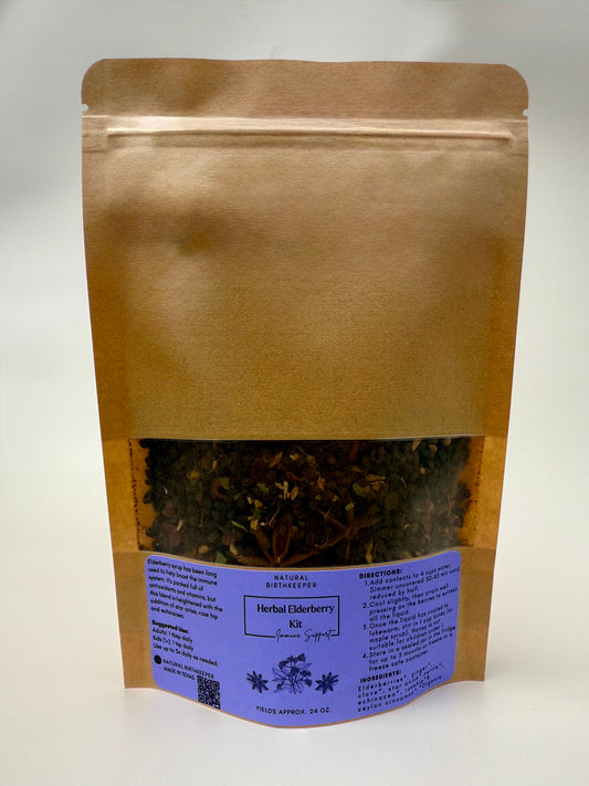DIY herbal elderberry kit
