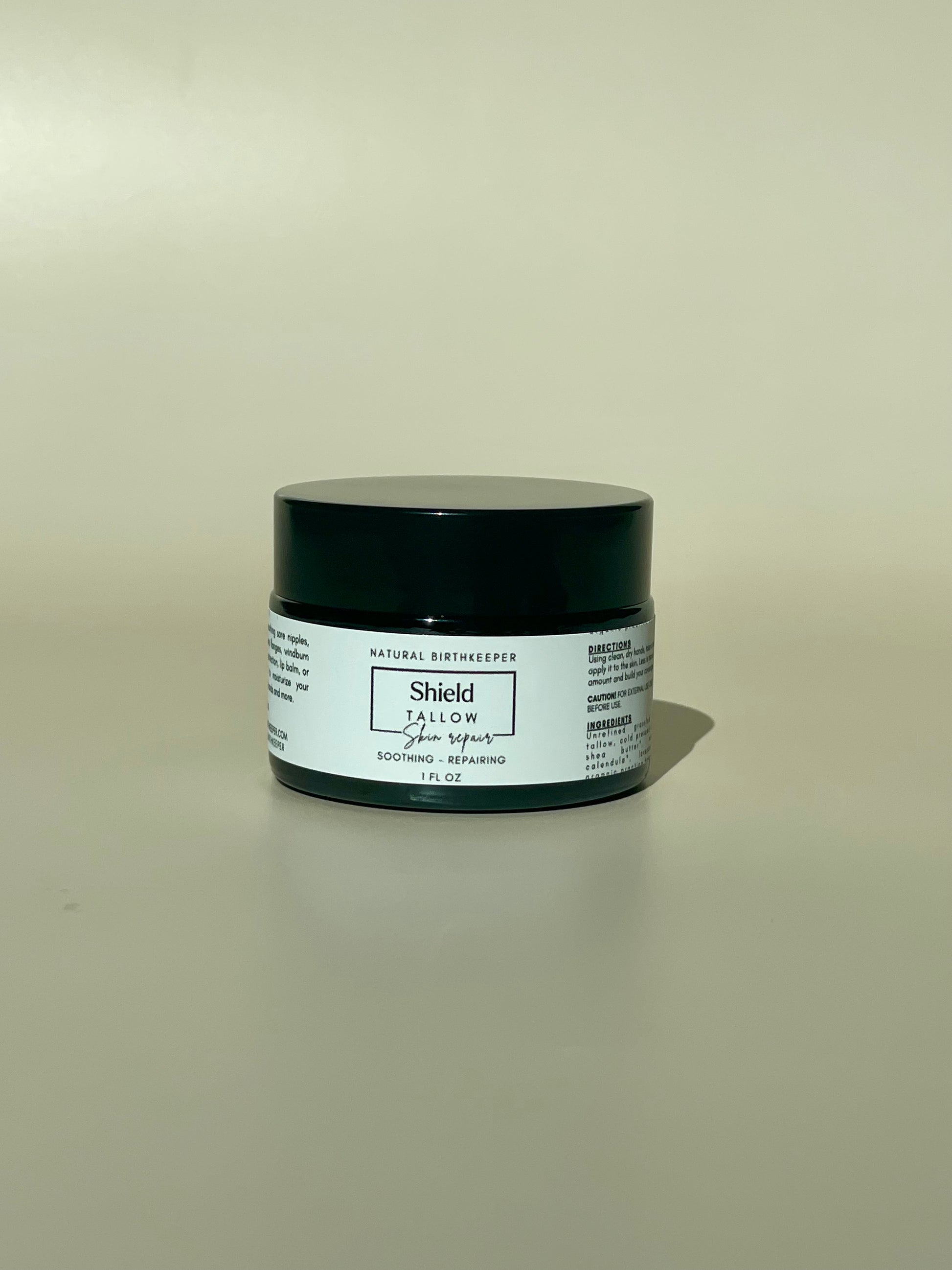 Herbal infused tallow for chaffing and nipple cream 1 oz