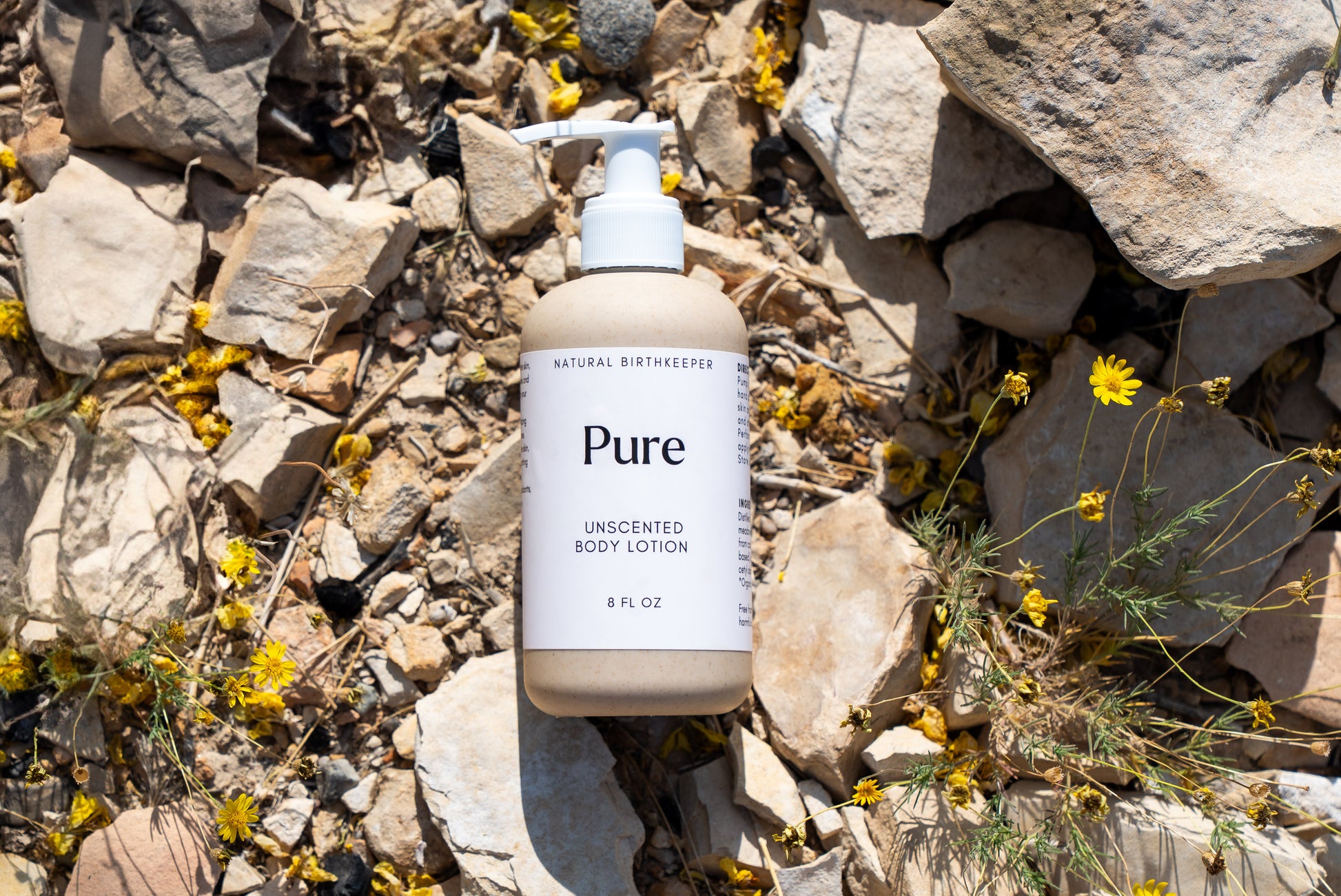 lightweight non pore clogging unscented organic body lotion 8 oz