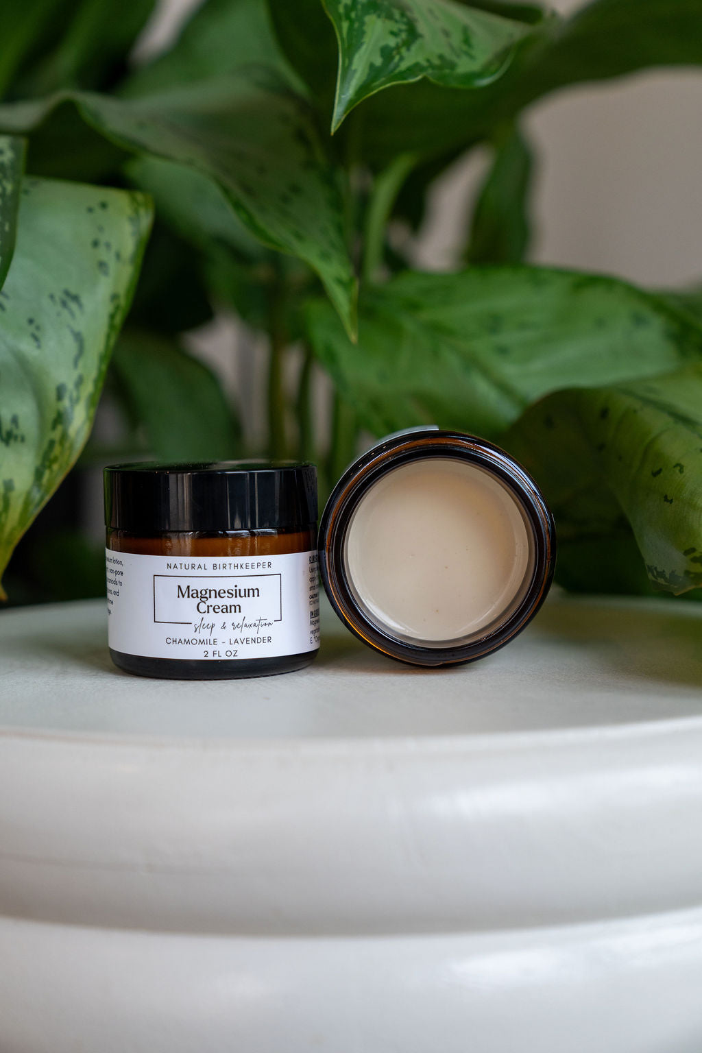 organic botanical infused magnesium cream