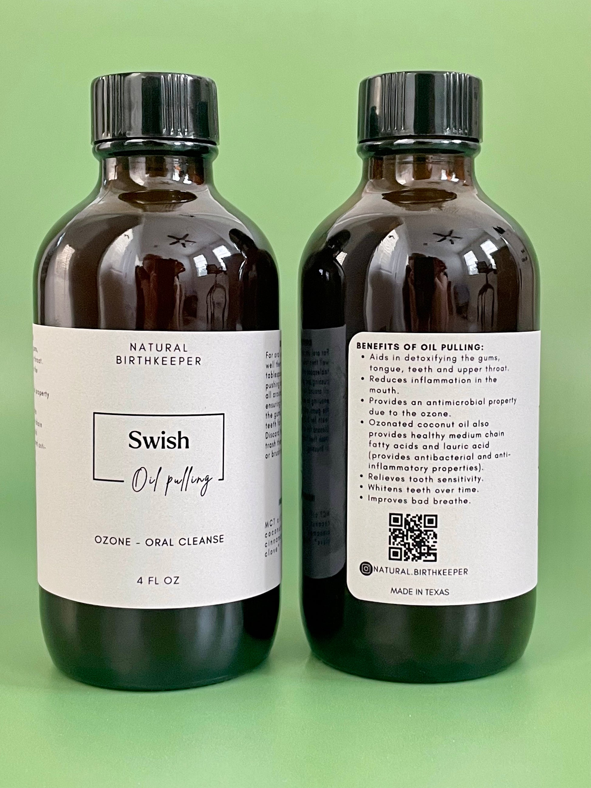 Swish oil pulling – Natural Birthkeeper