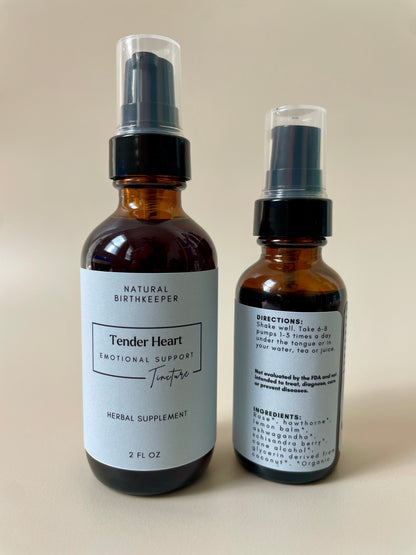 Organic tincture for emotional support