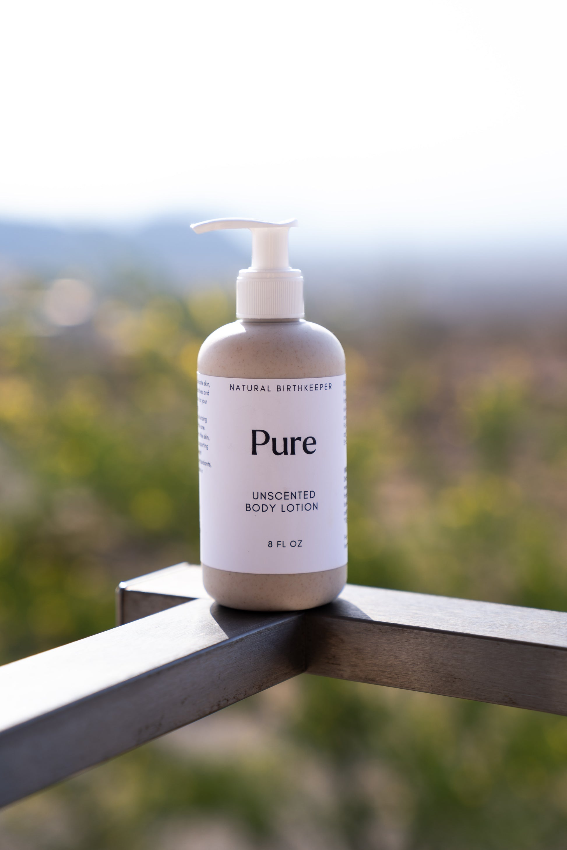 lightweight non pore clogging unscented organic body lotion 8 oz