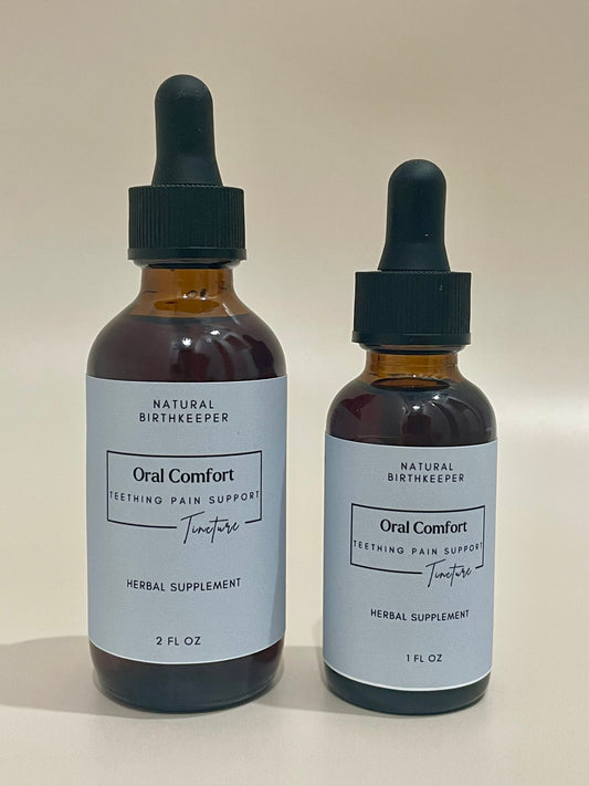 Organic teething and oral pain tincture